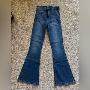 Abercrombie & Fitch Dark Blue Flare Jeans